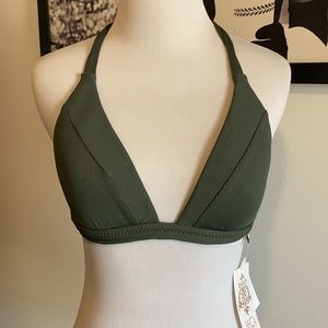 Becca Swim Top Green Large